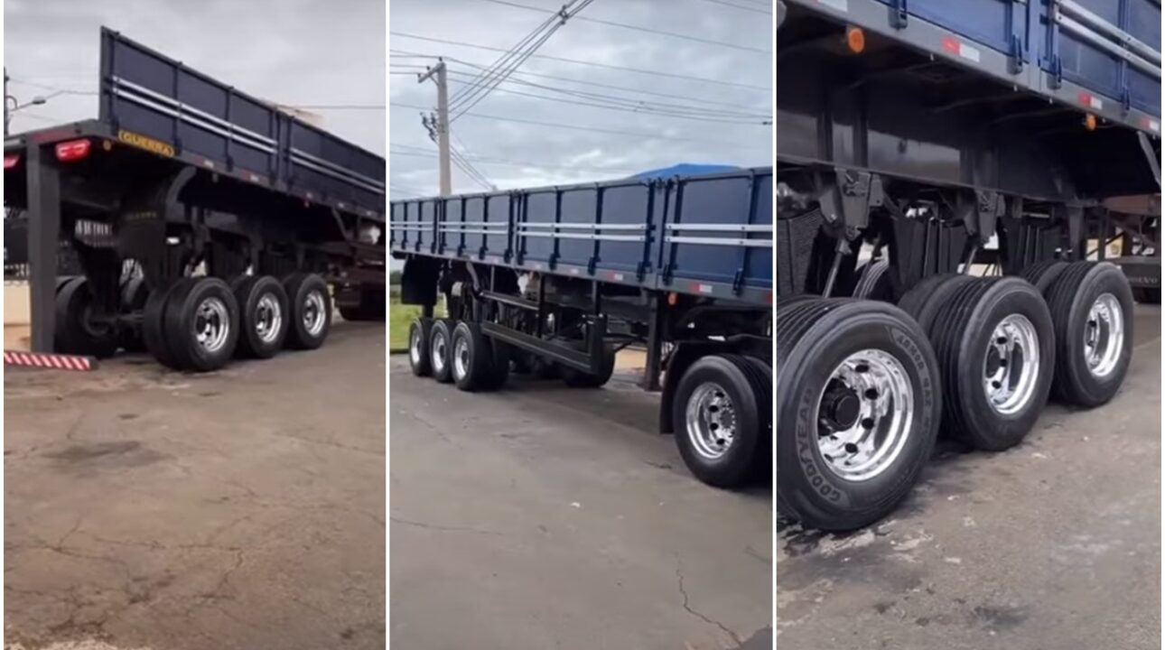 Caminhão arqueado está fora da lei? cabelo bate record com molas