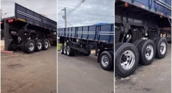 Caminhão arqueado está fora da lei? cabelo bate record com molas