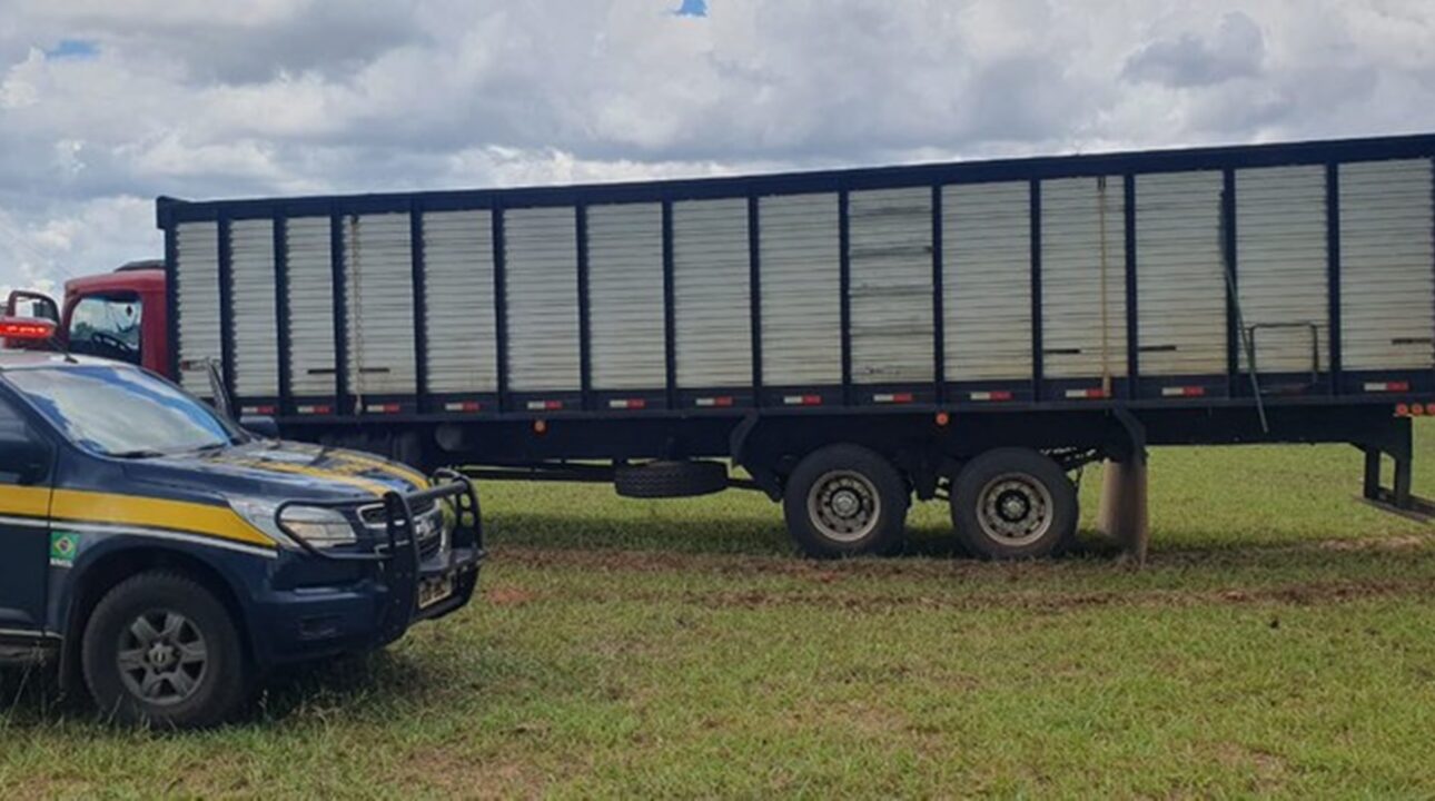 Polícia Rodoviária Federal recupera caminhão roubado em Mato Grosso