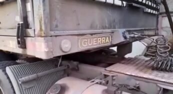 Mulher confunde marca de carreta com protestos realizados pelos os caminhoneiros