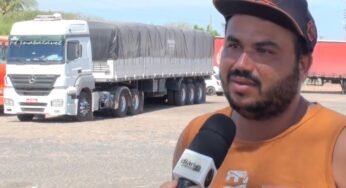 Relembre: Caminhoneiro se emociona por não conseguir passar o natal em casa