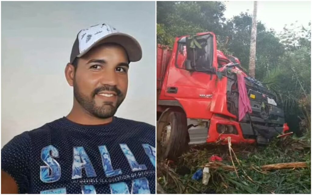 caminhoneiro morto acidente