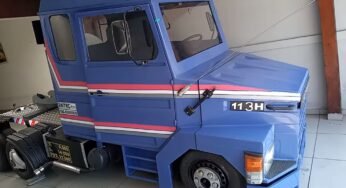 Video: Homem fabrica réplica do caminhão Scania 113H em sua própria casa.