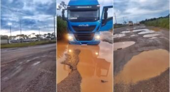 Estradas do Brasil preocupam caminhoneiros com buracos, acidentes e falta de manutenção