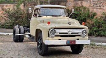 Conheça o primeiro caminhão V8 do Brasil