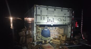 Sete pessoas foram presas pela PRF, na BR – 381, por saqueamento de carga