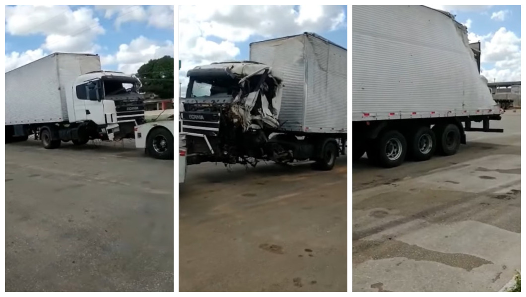 Seguradora nega assistência e devolve caminhão todo destruído para caminhoneiro