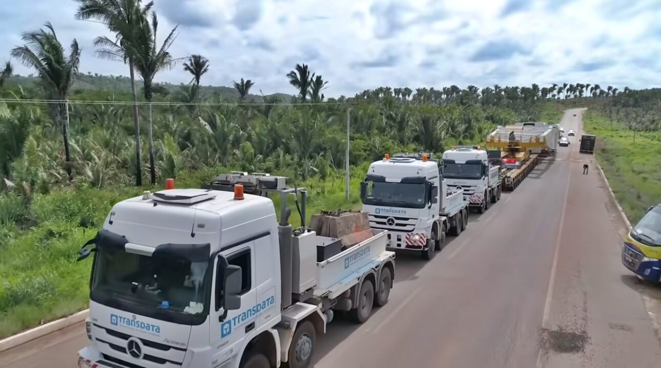 Veja o maior transporte especial já realizado no Brasil