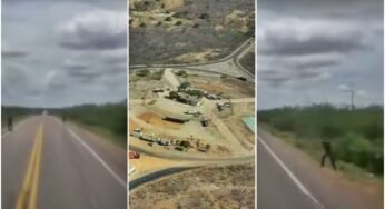 Caminhoneiro dar dicas para se proteger no trevo do Ibó