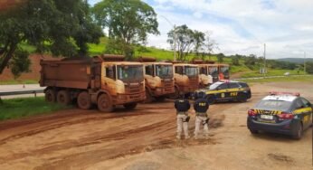 PRF fecha o cerco contra caminhões com problemas que colocam a segurança em risco