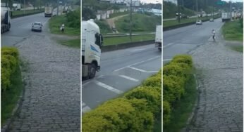 Caminhoneiros estão sendo furtado quando param para almoçar