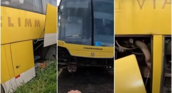 <strong>Veja o cemitério de ônibus da antiga viação Itapemirim</strong>