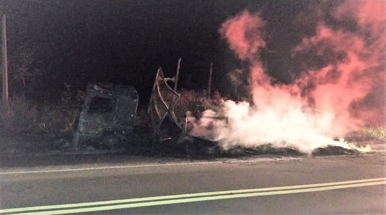 Após acidente com caminhão, PRF alerta para os cuidados com o veículo antes de “pegar” estrada