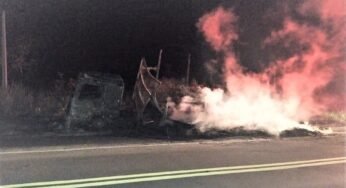 Após acidente com caminhão, PRF alerta para os cuidados com o veículo antes de “pegar” estrada