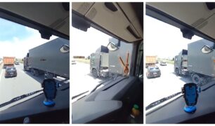 Caminhão blindado é encontrado em estrada
