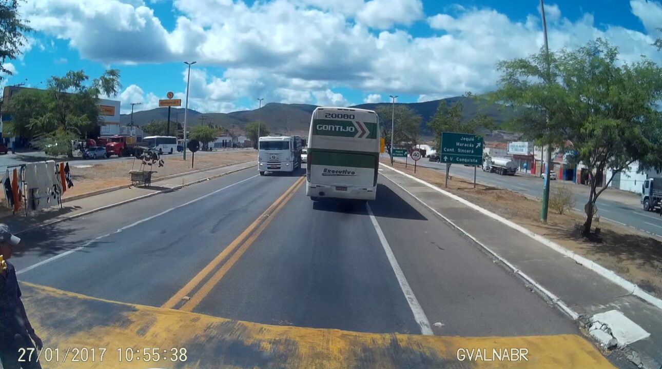 Veja como são as condições do trecho da BR -116 que passa por Jequié na Bahia