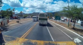 Veja como são as condições do trecho da BR -116 que passa por Jequié na Bahia