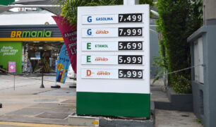 Gasolina e demais combustível com preço em alta