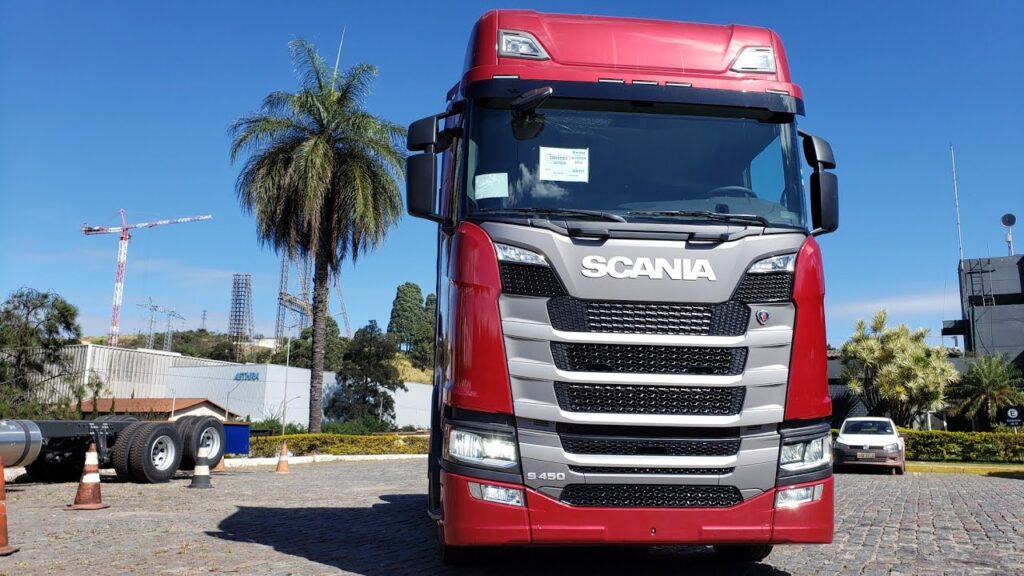 novo caminhão scania