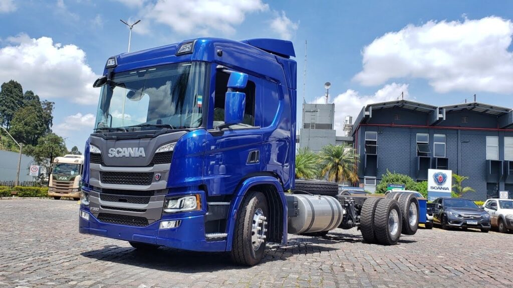 Novo caminhão scania