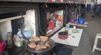 Qual é o custo para o caminhoneiro, comprar marmita ou ter uma caixa de cozinha?