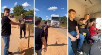 Senador Cleitinho pega carona com caminhoneiro e solta o verbo ao presidente Lula