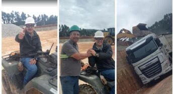 Empresa de mineração cria espaço para caminhoneiros e familiares