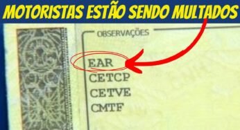 Atenção: Nova multa para motoristas que exercem atividade remunerada sem registro na CNH