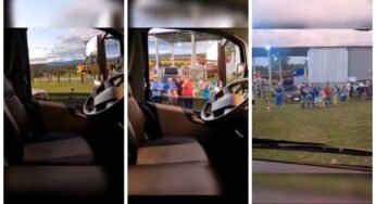 Caminhão autônomo da Volvo é flagrado rodando em fazenda
