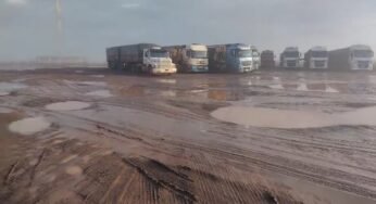 Caminhoneiro mostra a realidade de pátio que cobra 80 reais para pernoitar