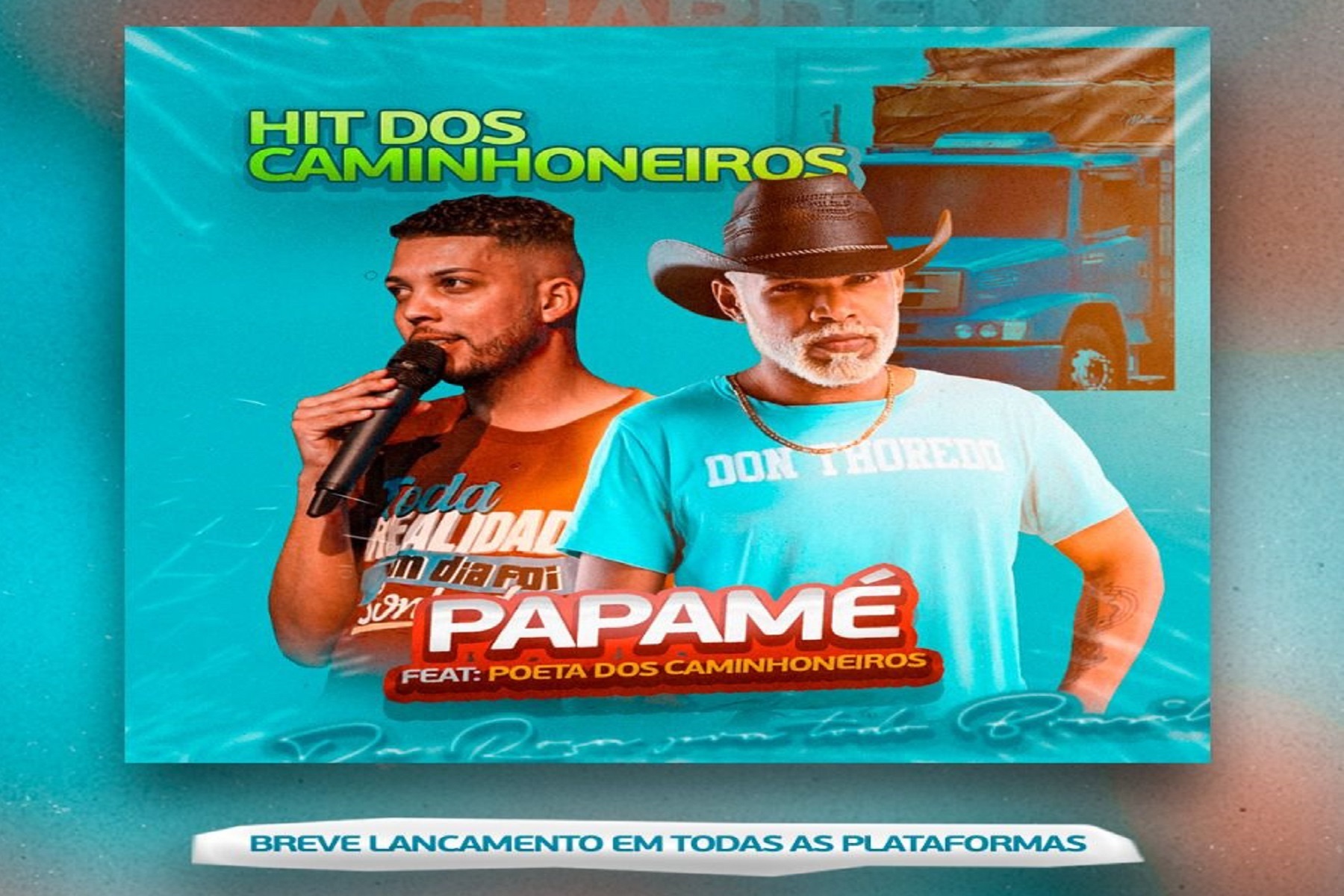 Poeta dos caminhoneiros promete hit de sucesso com compositor famoso