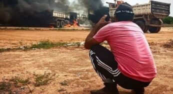 Caminhoneiro que teve veículo queimado arrecada quase 200 mil em vakinha online