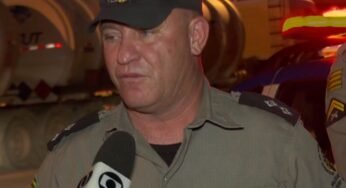 Caminhoneiro é preso em Goiânia por atirar contra carro de suspeito de furtar produtos de seu caminhão