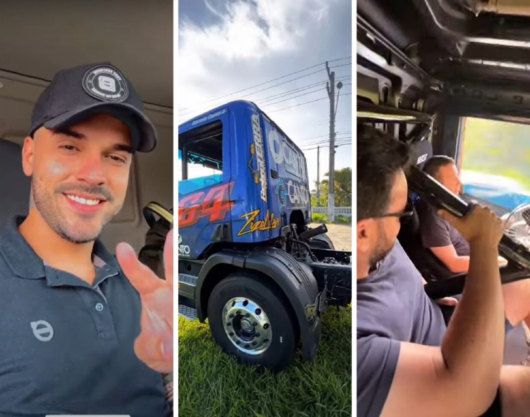 Bruno Garcia pilota caminhão mais rápido do mundo e gera polêmica