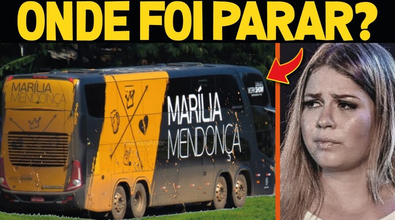 Veja onde foi parar o ônibus de Marília Mendonça