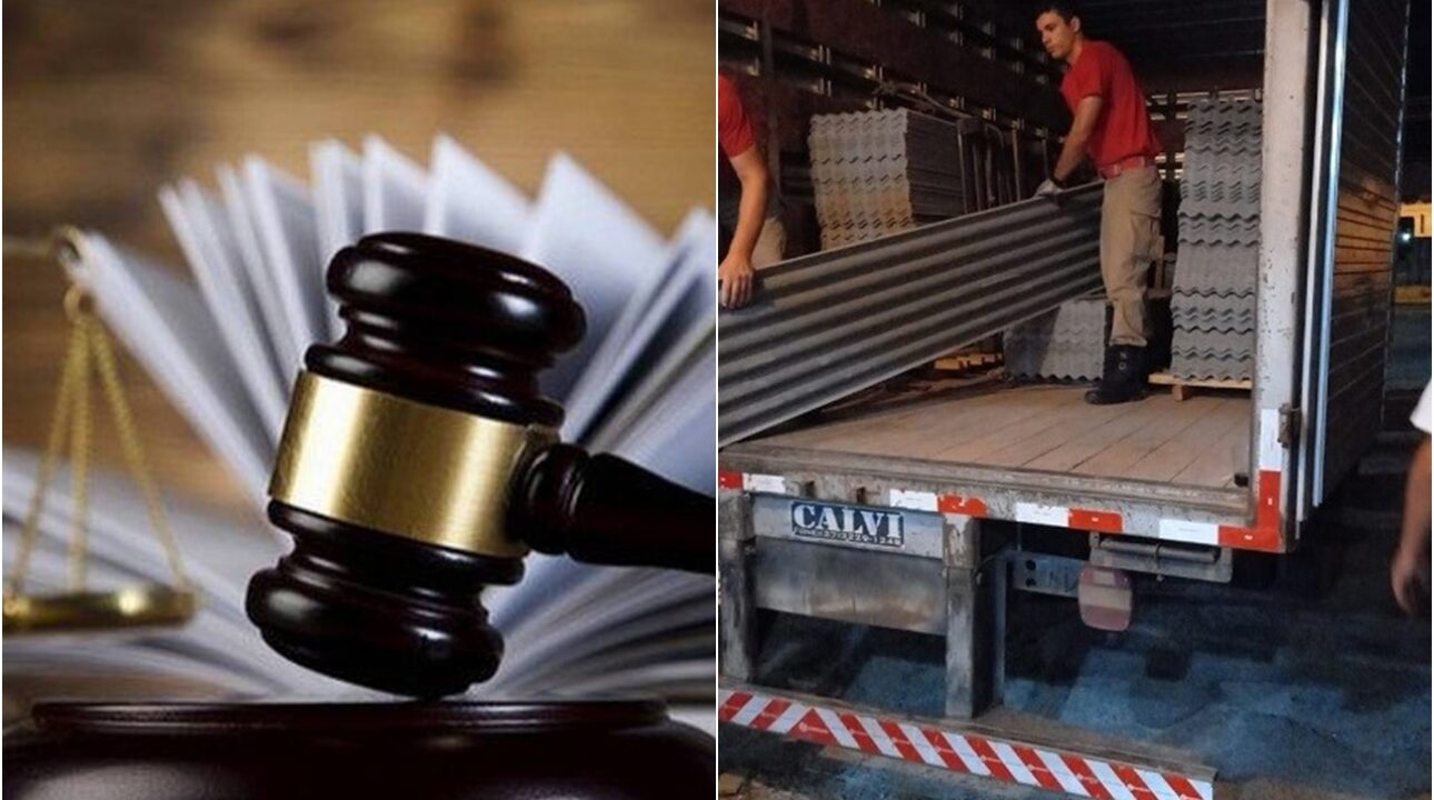 Transportadora é condenada pela justiça e proibida de transportar amianto