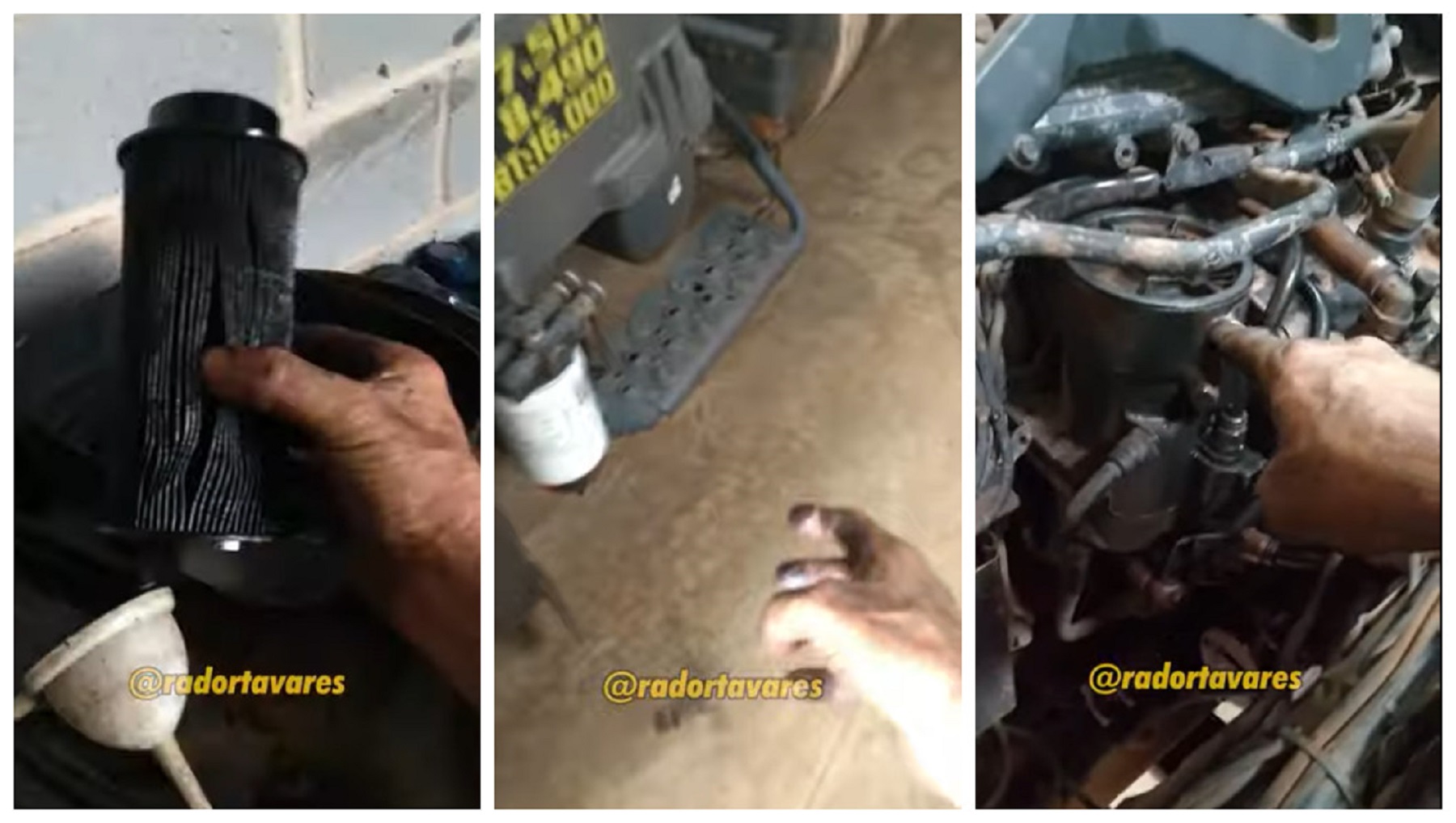 Mecânico expõe péssima qualidade do diesel após ter que trocar peça antecipada