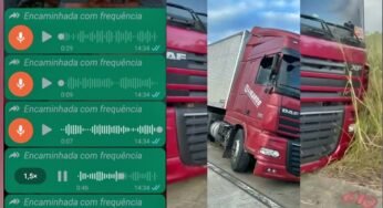 Áudios revelam o motivo da briga entre os dois caminhoneiros
