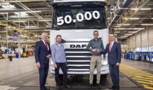 DAF atinge a marca de 50 mil caminhões da Nova Geração