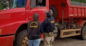PRF realiza operação de fiscalização do cronotacógrafo em veículos de carga