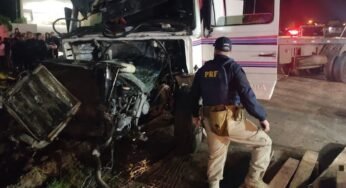 Caminhoneiro é preso em flagrante após acidente com morte na BR-158