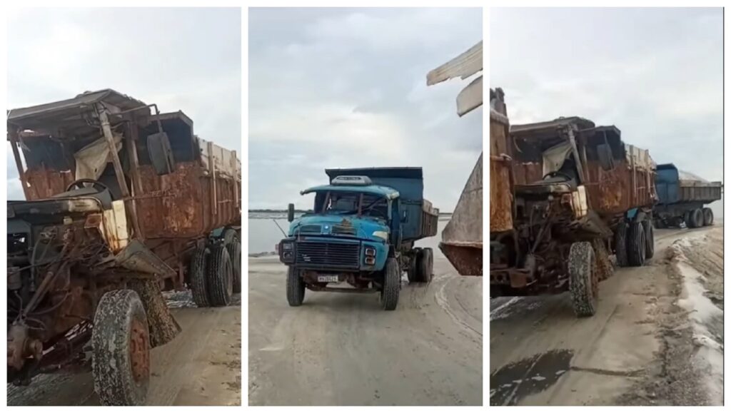 Entenda os motivos dos caminhões que trabalham com sal ficarem destruídos