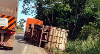 Caminhoneiros se preocupam com o estado da BR-364 e a incidência de acidentes constantes