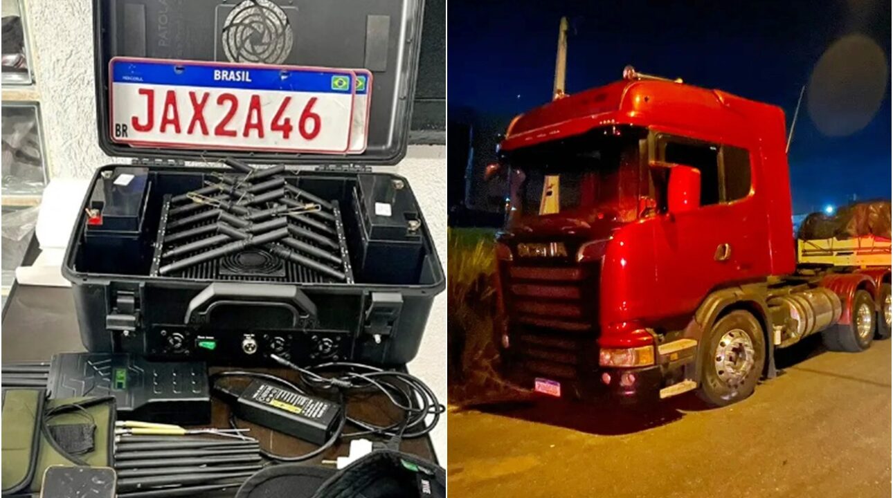 Carro com placas adulteradas levam policiais para cativeiro de caminhoneiro