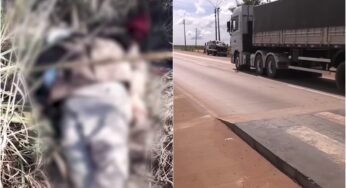 Caminhoneiro mantido em cárcere privado mata sequestrador em Jaciara, Mato Grosso.