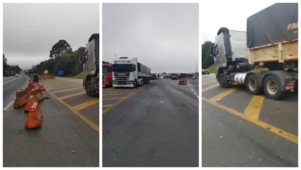 Caminhoneiro teve o módulo do caminhão furtado a 200 metros da polícia