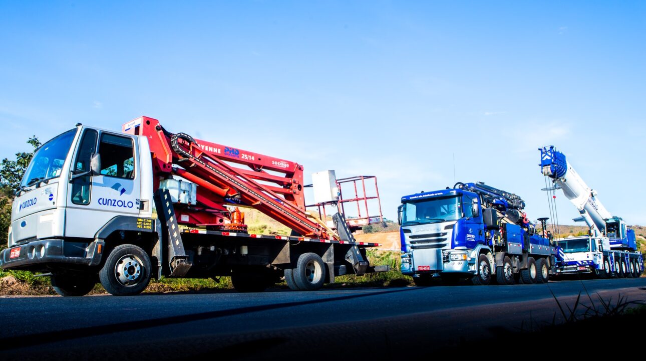 Cunzolo Transportes abre vagas para motorista de guindaste