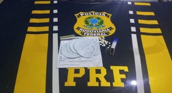PRF flagra caminhoneiro transportando rebite em embalagem de pastilha “mentos”