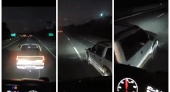 Caminhonete provoca acidente com caminhão após discussão