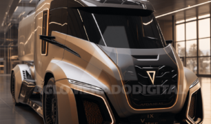 Conheça como ficaria o novo Volvo LV 140 modelo 2024